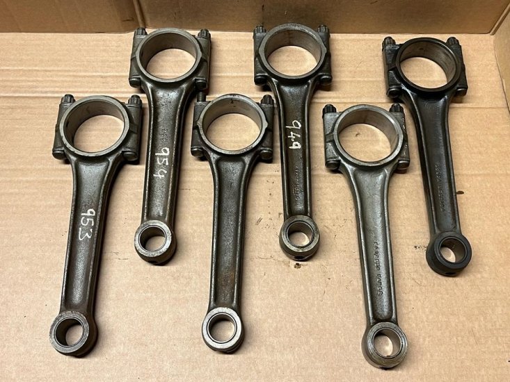 S/H - Wide blade Rods (set of 6)