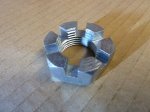 Half shaft nut