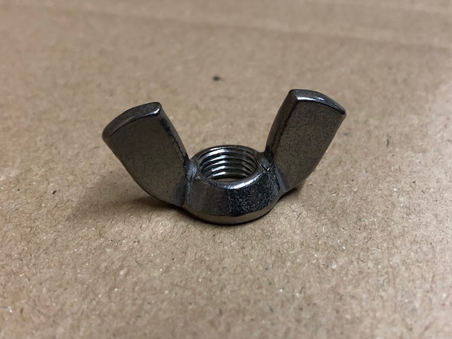 Wing Nut Pancake Air filter - SS